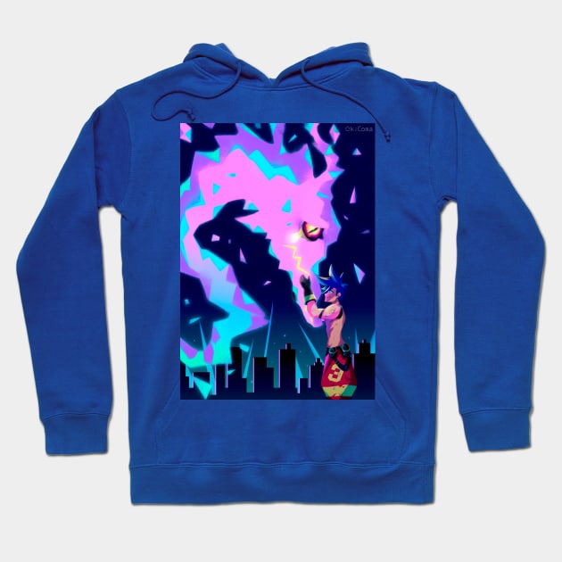 Dragon tears Hoodie by OkiComa